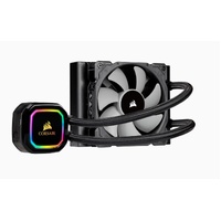 CORSAIR H60i RGB PRO XT 120mm Liquid CPU Cooler. RGB Pump Head, Efficient cool plate and pump. 1x ML 120 PWM Fan, 1200, 115x, 1366, 2011/2066, AM4