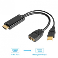 Simplecom DA206 4K HDMI to DisplayPort Active Adapter Converter USB Powered