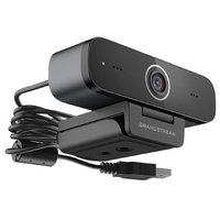 GRANDSTREAM GUV3100 Full HD USB Webcam, 2 Built in Microphones, 1080p at 30fps, 1.8m USB Cable, Teams, Zoom, 3CX, 1 Meter Voice Pickup