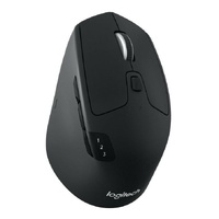 Logitech M720 Triathlon Multi-Device Wireless Bluetooth Mouse with Flow Cross-Computer Control & File Sharing for PC & Mac Easy-Switch up to 3 Devices