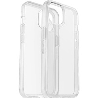 OTTERBOX Apple iPhone 14 / iPhone 13 Symmetry Series Clear Antimicrobial Case - Clear (77-88603), 3X Military Standard Drop Protection, Slim design