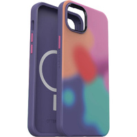 OTTERBOX Apple iPhone 14 Plus Symmetry Series+ Antimicrobial Case for MagSafe - Euphoria (77-88935), 3X Military Standard Drop Protection