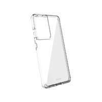 FORCE TECHNOLOGY Zurich Case for Samsung Galaxy S21 Ultra 5G - Clear EFCTPSG272CLE, Antimicrobial, 2.4m Military Standard Drop Tested, Shock and drop 