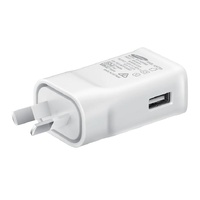 SAMSUNG Fast Charging Travel Adapter (Type C) (9V) White - Travel Adapter unit, USB Type-C 2.0 Cable