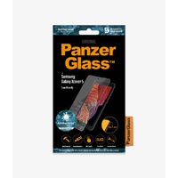 PANZER GLASS Screen Protector - Case Friendly - For Samsung Galaxy XCover 5 - Black - Full Frame Coverage, Rounded Edges, Crystal Clear