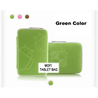 Tablet 10' MofiZip Case Green Andriod logo. Suit any 10' tab