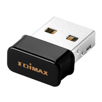 EDIMAX N150 2-in-1 Wireless WIFI & Bluetooth Nano USB Adapter - WIFI/BT/ 802.11bgn/Up to 2.4GHz (150Mbps)/Miniature Size/Designed for Notebook Laptop