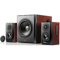 Edifier S350DB 2.1 Bluetooth Multimedia Speakers w/Subwoofer - 3.5mm/Optical/BT 4.1 AptX Wireless Sound/ Remote Control/8inch Booming Subwoofer