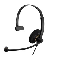 SENNHEISER | Sennheiser Monaural Wideband Office headset, integrated call control, USB connect, Activegard protection, large ear pad, noise cancel mic