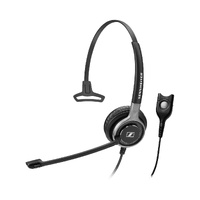 SENNHEISER | Sennheiser Premium Monaural headset, ultra noise cancelling mic, Wideband, very strong and comfortable, leatherette pads, gorgeous design