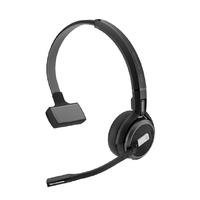 SENNHEISER | Sennheiser DECT Wireless Office headset SINGLE EAR, with ultra noise cancel microphone and mute button on mic boom. To be used with the S