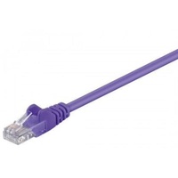 Shintaro Cat5e Patch Lead Purple 0.5m New Retail Pack