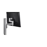 Atdec AWM Single monitor arm solution - dynamic arm - 400mm post - F Clamp - black