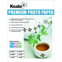 KOALA 260gsm A4 Double Sided High Gloss Photo Paper 20 Sheets