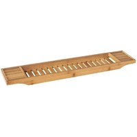 Bamboo Bath Caddy, Tray,Organiser Natural