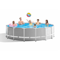 INTEX 4.57M X 1.22M PRISM FRAME PREMIUM POOL SET