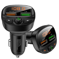 Car Bluetooth FM Mp3 Transmitter USB Phone Quick Charger