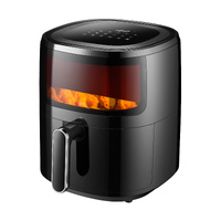 6L Digital Air Fryer w/ 1600W & Glass Window