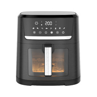 1700 Watts 10L Digital Air Fryer with Viewing Window