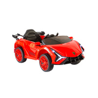 Ferrari Inspired 12V Ride-on Electric Car with Remote Control - Red