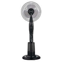 Freestanding Air Cooling Fan w/Misting Water Spray, W40cm, H1.2m + RC