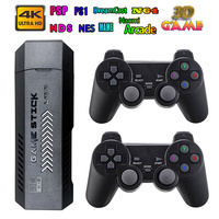 40000+ HD HDMI Pre-Loaded Retro Video Game Stick Console +2 Wireless Controller