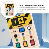 Toddler Busy Board Intelligence Learning Toys Sensory Montessori Board Kids Toy