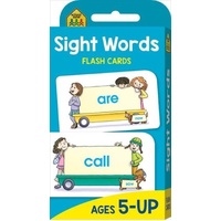 Sight Words : School Zone Flash Cards