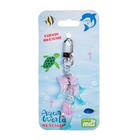 Aqua World Dolphin Keychain