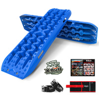 X-BULL Recovery tracks kit Boards 4WD strap mounting 4x4 Sand Snow Car qrange GEN3.0 6pcs blue