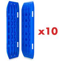 X-BULL 10 Pairs Recovery tracks 10T 4WD 4X4 / Sand tracks/ Mud tracks Gen 2.0 Blue