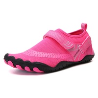 Women Water Shoes Barefoot Quick Dry Aqua Sports Shoes - Pink Size EU37 = US4