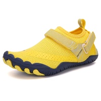 Kids Water Shoes Barefoot Quick Dry Aqua Sports Shoes Boys Girls - Yellow Size Bigkid US2=EU32