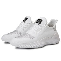 Men's Sneakers Outdoor Road Shoes Breathable Lightweight Non-slip ( White Size US11=US46 )