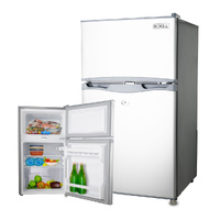 95L Portable Fridge Freezer Camping Motorhome Caravan Upright Fridges 12V/24V/240V, Silver