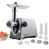 EuroChef Meat Grinder Electric Stainless Steel Mincer Sausage Kebbe Maker