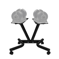 Rolling Dumbbell Stand for Pair of Adjustable 25kg or 32.5kg Dumbbells