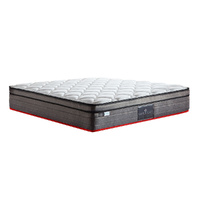 Beatrice Mattress DOUBLE Size Bed Euro Top Pocket Spring Bedding Firm Foam 34CM