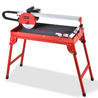 BAUMR-AG 800W Electric Tile Saw Cutter with 200mm (8") Blade, 620mm Cutting Length