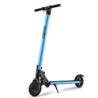 ALPHA Peak Electric Scooter 300W Power Up to 25km/h Adult Teens E-Scooter Easy Fold, Blue