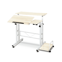  Adjustable Workstation Portable Mobile Laptop Desk