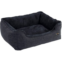 90cm Dog Sofa Bed with Removable Washable Cover Dark Grey