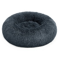 60cm Dog Bed with Removable Washable Cusion Dark Gray