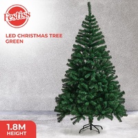 1.8m Christmas Tree with 250 LED Lights Warm White (Green) FS-TREE-08