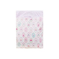  Pet Sleeping Bag Ice Cream Design (L Pink)