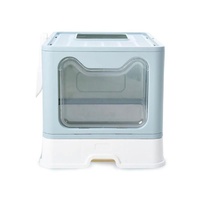  Foldable Litter Box Blue