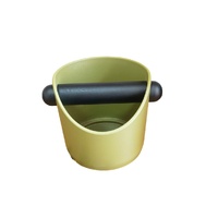 Coffee Knock Box With Removable Knock Bar Green 11cm