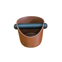 Coffee Knock Box With Removable Knock Bar Brown 11cm