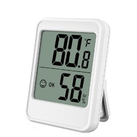  Thermo Hygrometer No Highlow Record White