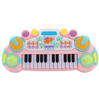 Kids Toy Musical Electronic Piano Keyboard (Pink) GO-MAT-112-XC